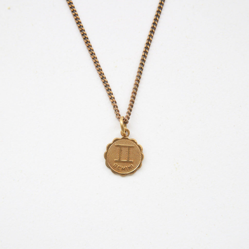 TAURUS - Small Zodiac Medallion