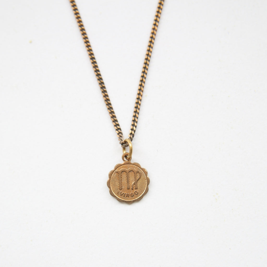 Virgo - Small Zodiac Medallion