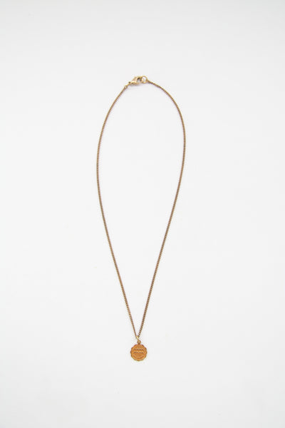 Aquarius - Small Zodiac Medallion