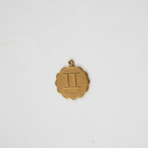 TAURUS - Small Zodiac Medallion