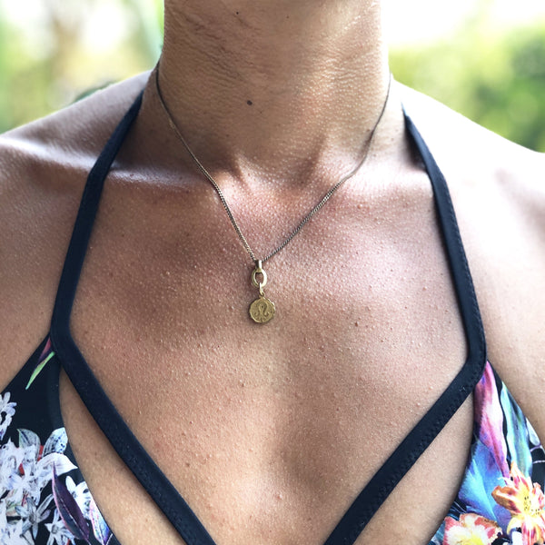 Libra - Small Zodiac Medallion