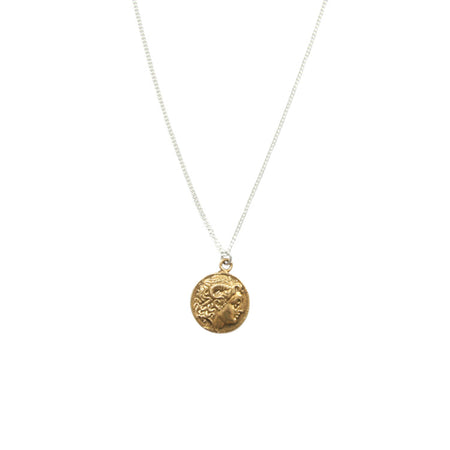 Ancient Greek Coin Medallion Necklaces. Larissa, Horse