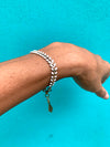 Laurel Wreath White Bracelet