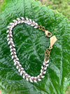 Laurel Wreath White Bracelet
