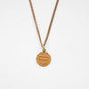 Aquarius - Small Zodiac Medallion