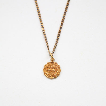 ARIES - Small Zodiac Medallion