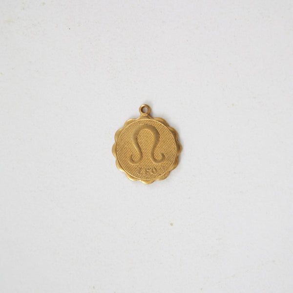 Leo - Small Zodiac Medallion