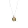 Ancient Greek Medallion Necklace Zeus Front