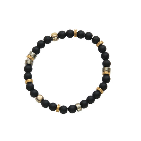 Sabola Onyx Brass Bracelet