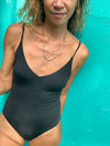 Y-Style Modular Zip Vintage Brass Necklace. Gold with Silver Metallic Beads
